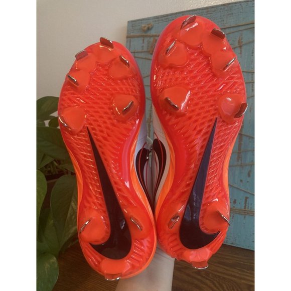Nike Lunar Hyperdiamond 3 Pro Orange Softball Cleats (CD0110-104) Women's Sz 5.5 - Picture 5 of 8